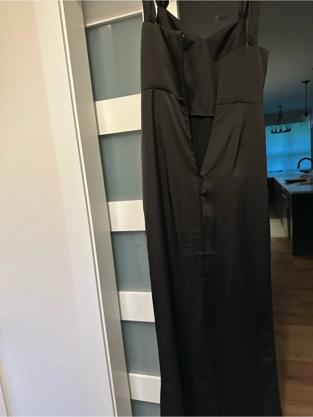 Azazie Denise Gown Black - Picture 4 of 5